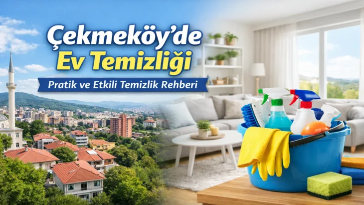Çekmeköy’de Ev Temizliği İçin Pratik ve Etkili Yöntemler